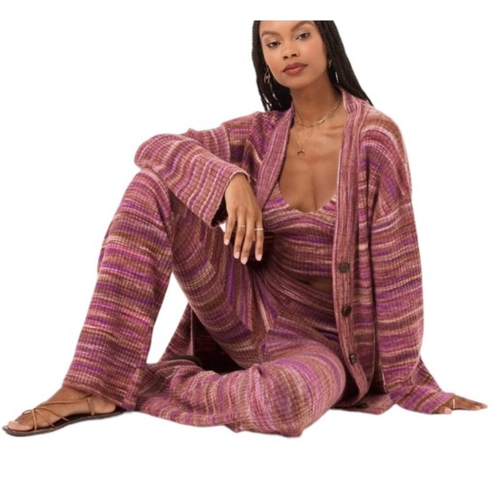 New L space X revolve Demi sundown space dye knit pants size XS